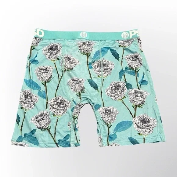 2-Pack PSD Boxer Briefs Bundle | Kiyan Anthony "Jungle" & Iced Roses | Men's XL - Picture 3 of 10